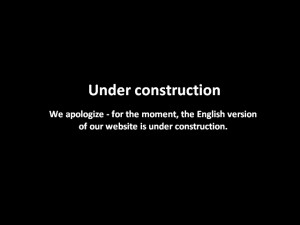 Read more about the article Under construction
