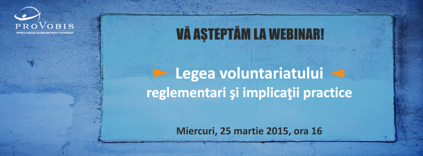 You are currently viewing WEBINAR: Legea voluntariatului 78/2014