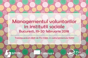 Read more about the article Curs – Managementul voluntarilor în Instituții sociale