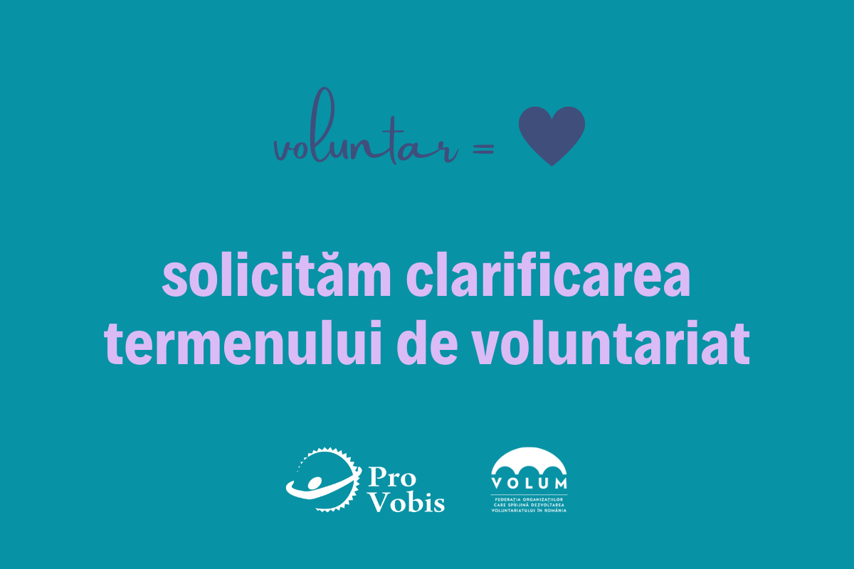You are currently viewing Clarificarea termenului de voluntariat